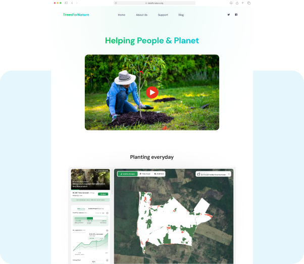Widgets by Plant-for-the-Planet