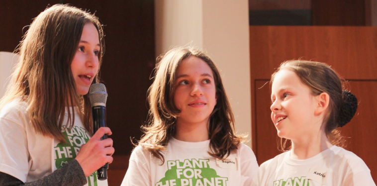 Young ambassadors of Plant for the Planet