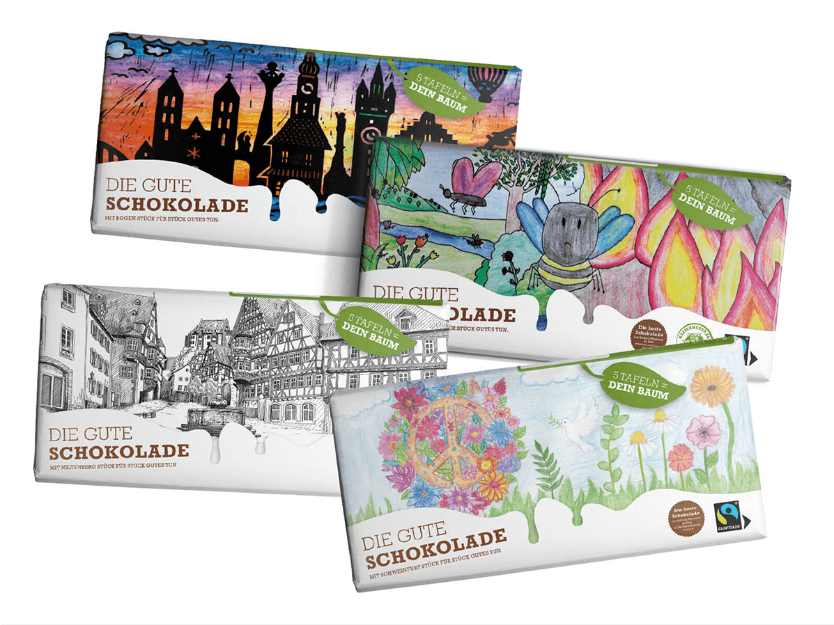 City Chocolate by plant for the Planet