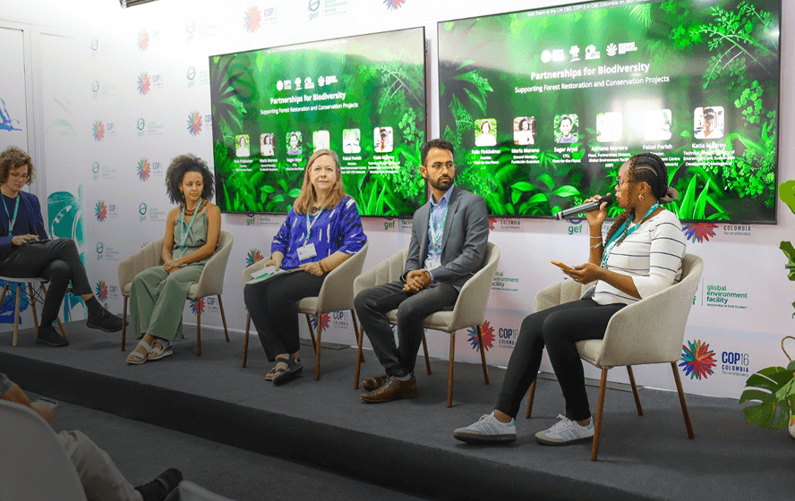 Plant-for-the-Planet team at COP 16.