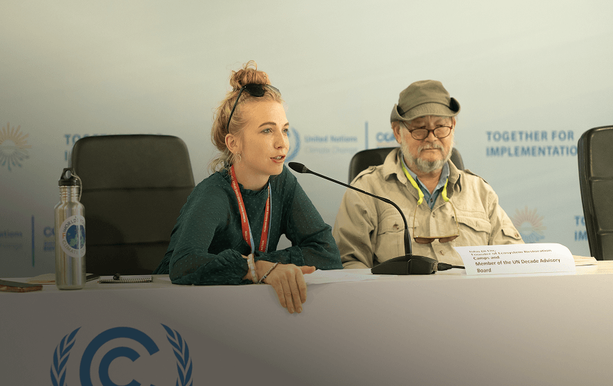 Plant-for-the-Planet team at COP 27.