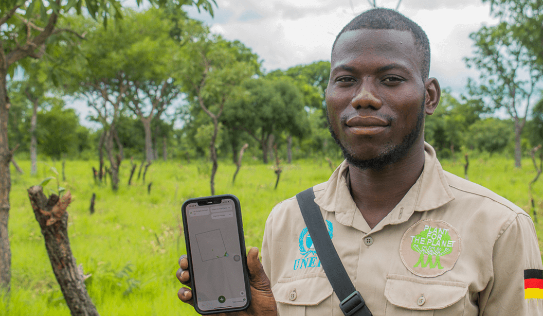 Ghana team member by Plant for the Planet