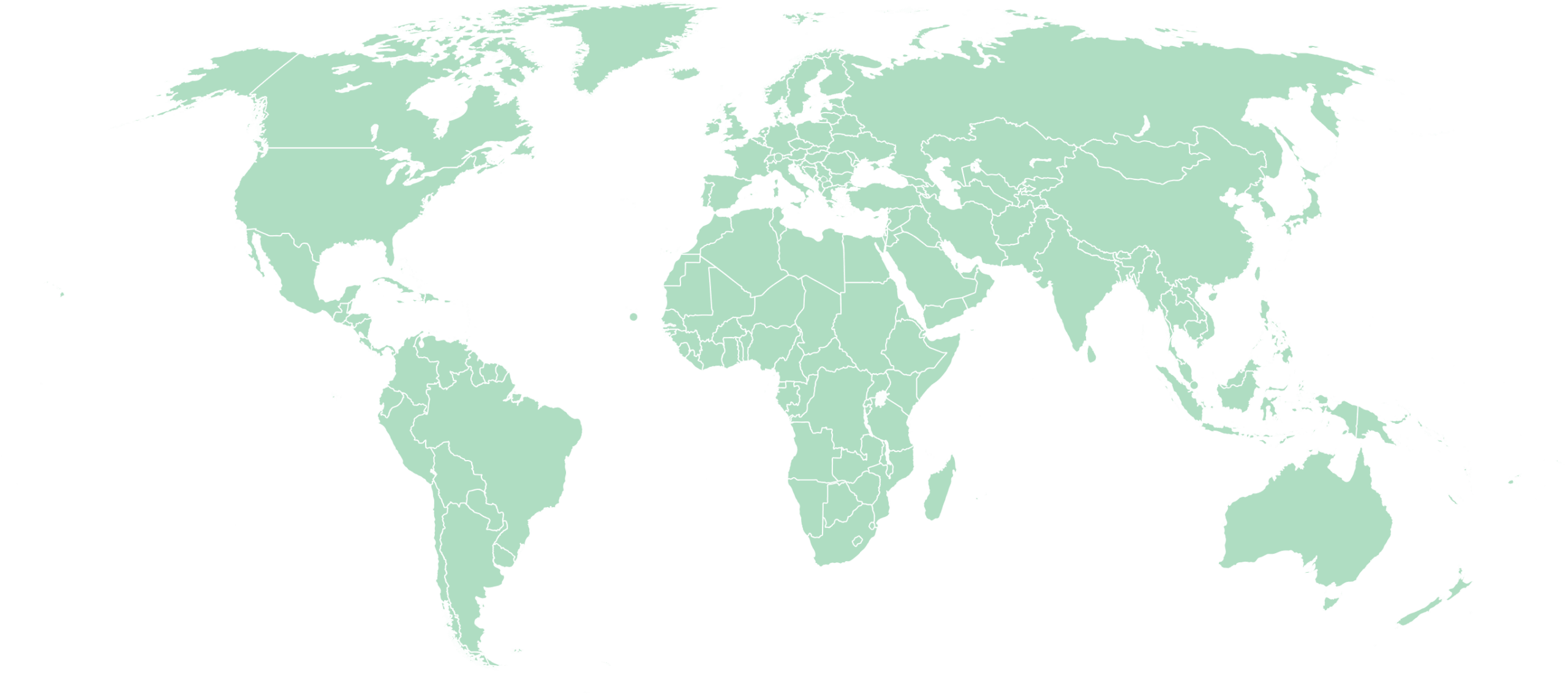 World Map by Plant for the Planet
