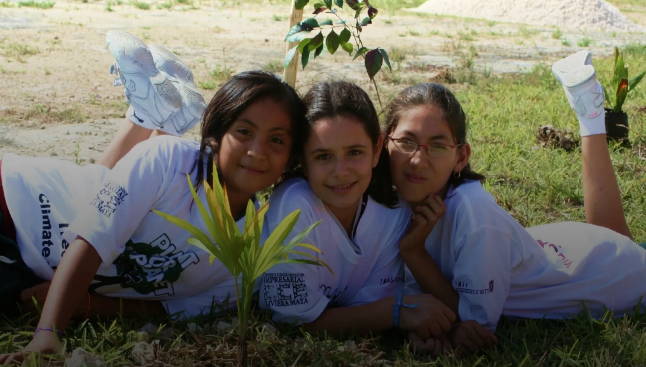 Ambassadors planting together by Plant for the Planet