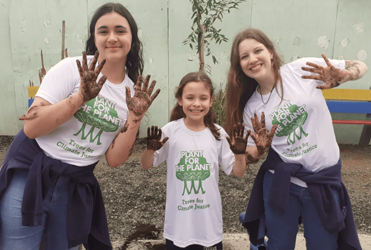 International family-Brazil by Plant for the Planet