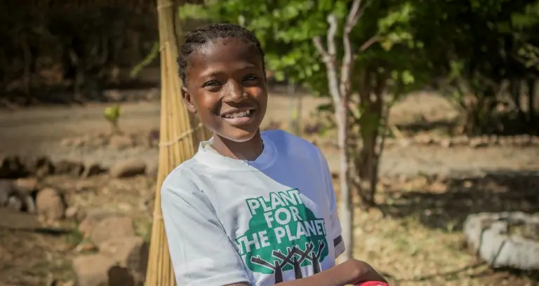 Support with a donation by Plant for the Planet