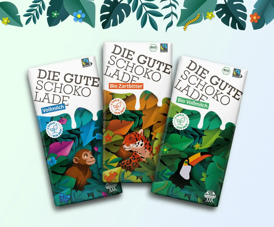 Die Gute Schokolade-Cover by Plant for the Planet