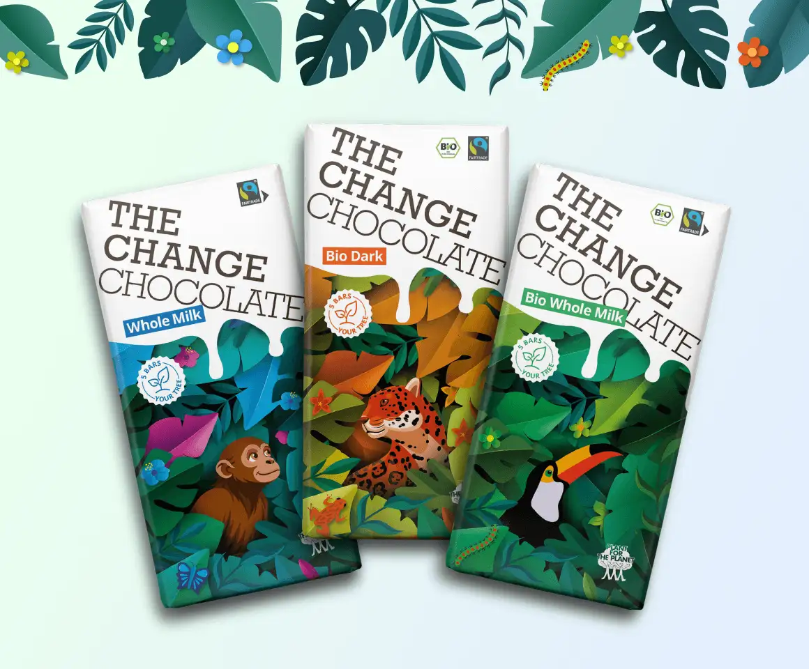The Change Chocolate by Plant-for-the-Planet