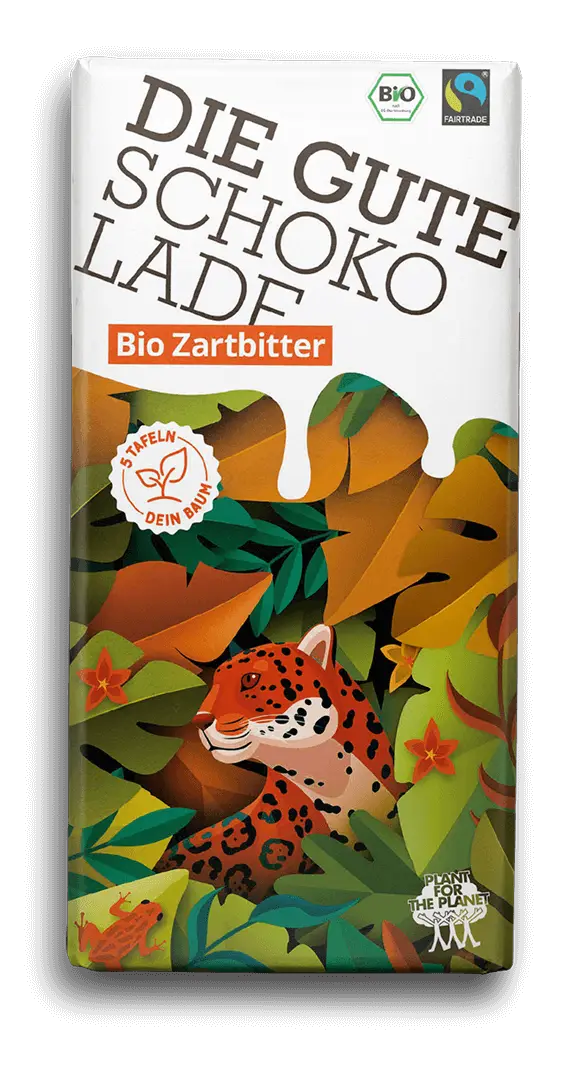 New dark chocolate German by Plant for the Planet