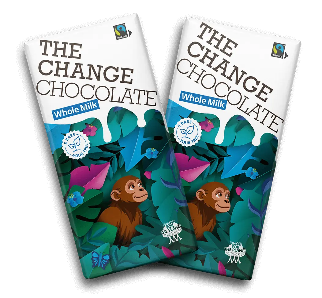 The Change Chocolate-Whole Milk by Plant for the Planet