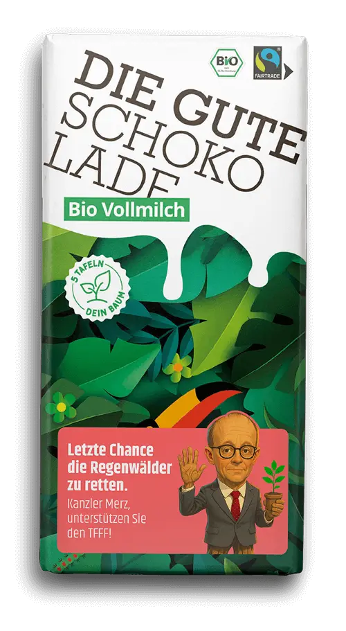 Bio Vollmilch TFFF edition by Plant for the Planet