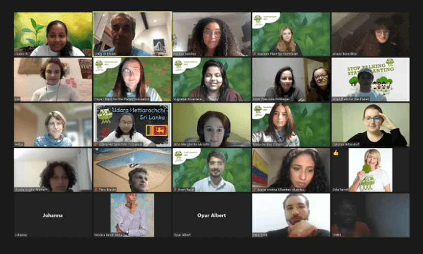 Virtual Youth Summit Talk by Plant for the Planet