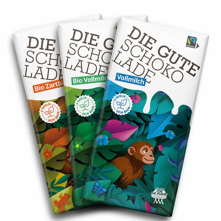 New Chocolate DE by Plant for the Planet