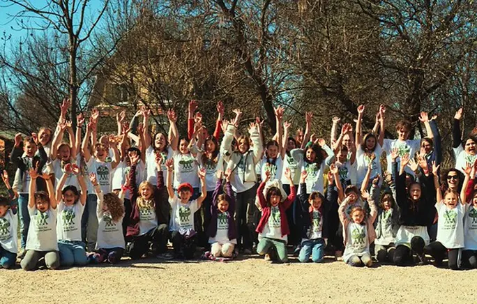 Children at kiko conference by Plant-for-the-Planet