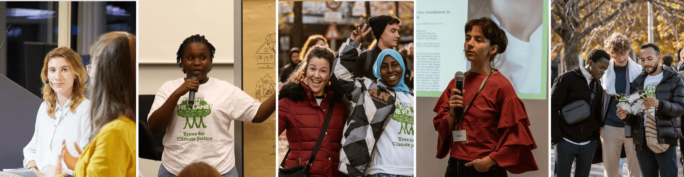 Youth Summit collage by Plant for the Planet