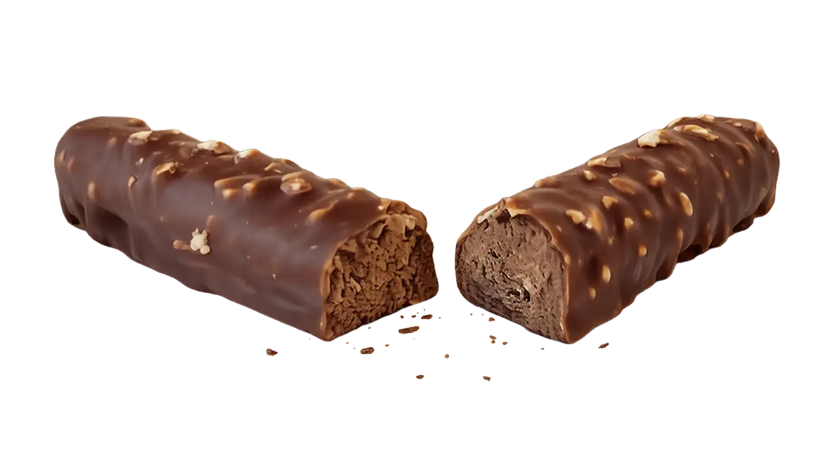 snackbar cut in half by Plant-for-the-Planet