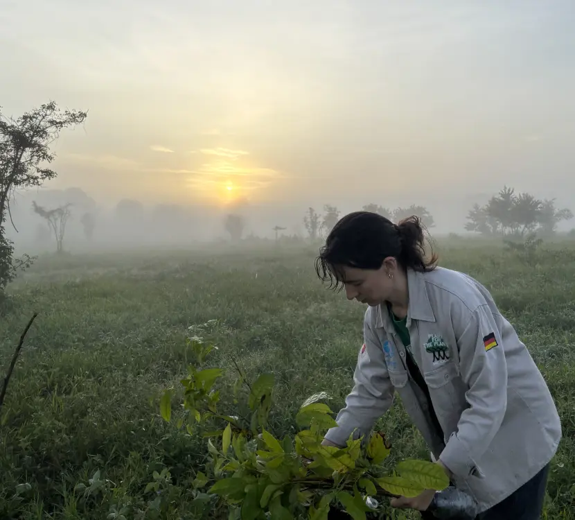 Anna Planting a tree by Plant-for-the-Planet