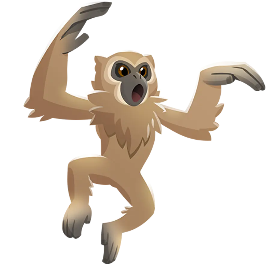 Animal Lar Gibbon by Plant-for-the-Planet
