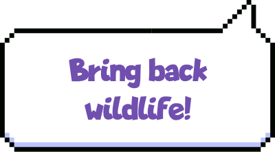 Bring back wildlife by Plant-for-the-Planet