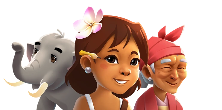 Jungle heroes Splash Dinda Auntie by Plant-for-the-Planet