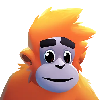 Jungle heroes monkey character by Plant-for-the-Planet