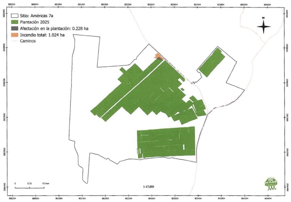 Las Americas Map 7A Incident May by Plant-for-the-Planet