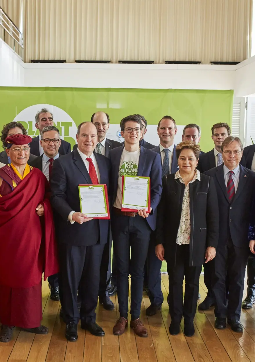 Launch of the Trillion Tree Campaign 2018 by Plant-for-the-Planet