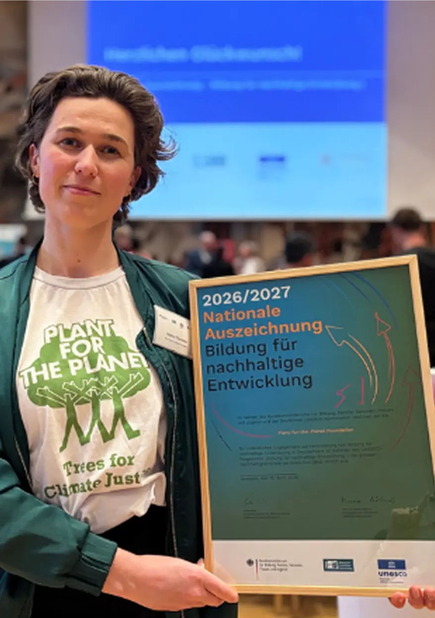 Plant-for-the-Planet UNESCO Award by Plant-for-the-Planet