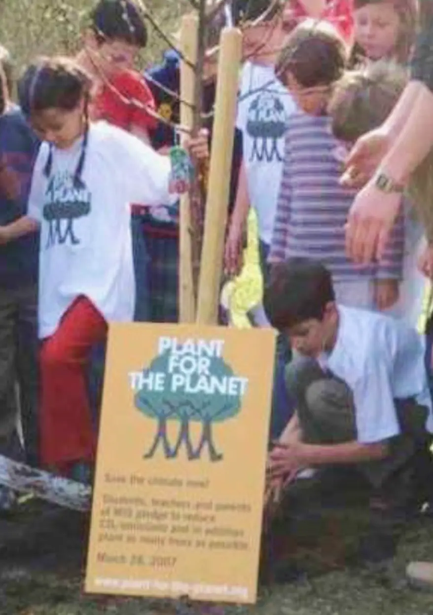 Planting trees in 2007 by Plant-for-the-Planet