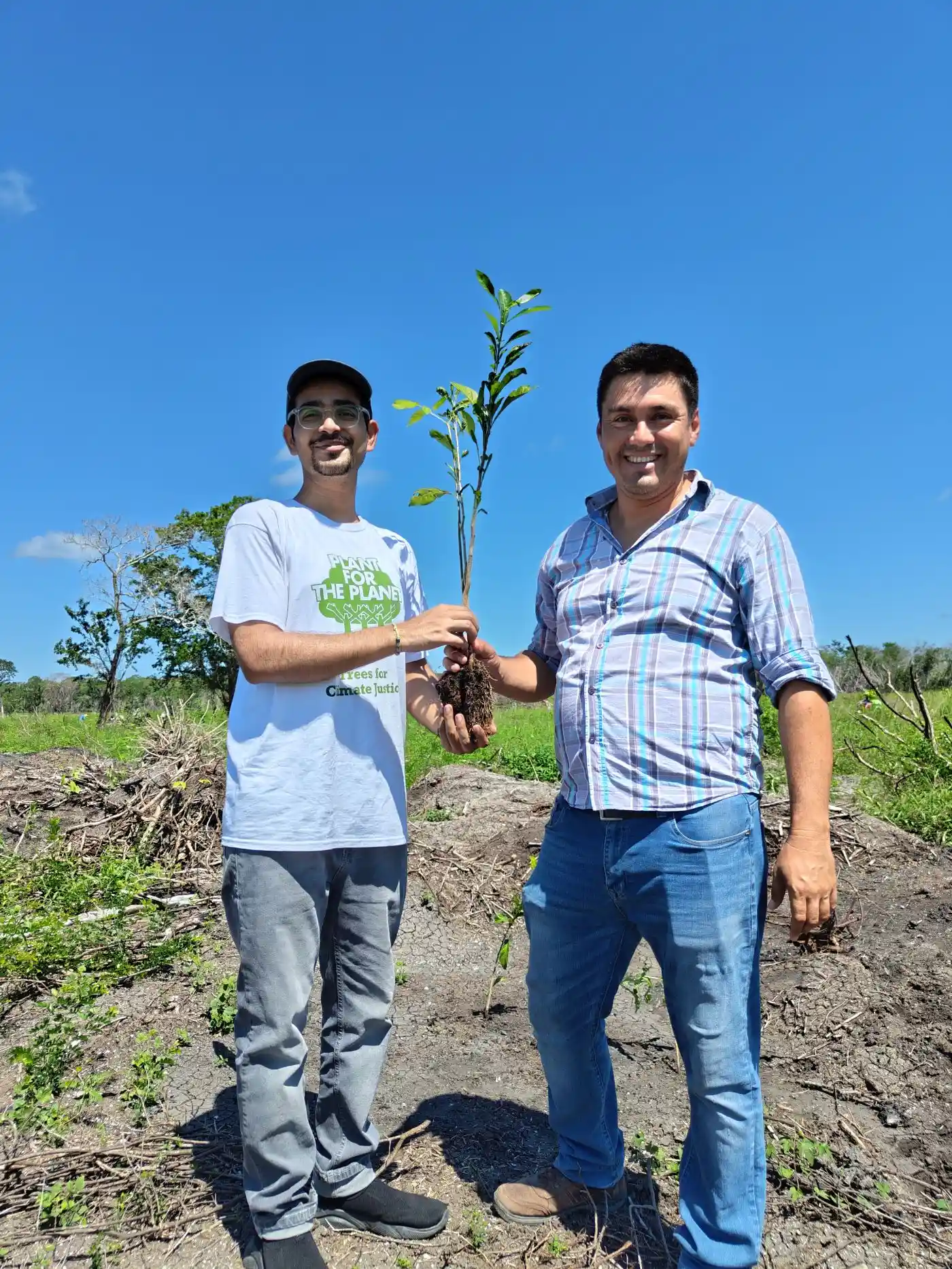Prem raval tree planting mexico restoration site by Plant-for-the-Planet