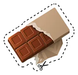 Chocolate sticker by Plant-for-the-Planet